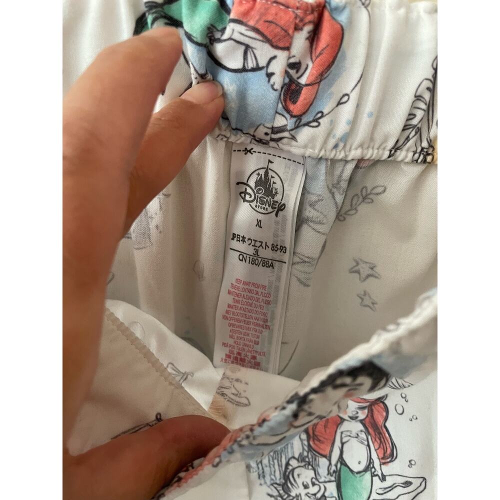 Disney Princess Cartoon Matching Pajama Short Set Size XL - Picture 8 of 10